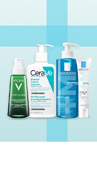 La Roche-Posay, Vichy, CeraVe