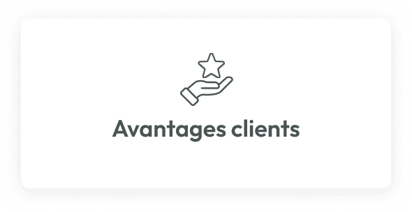 Avantages clients