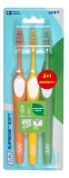 TePe Supreme Brosse à Dents Souple Lot de 2 + 1 Offerte