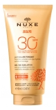 Nuxe Sun Zartschmelzende Sonnenmilch für Gesicht und Körper SPF30 150 ml