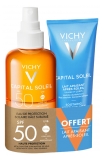 Vichy Capital Soleil Acqua di Protezione Solare SPF50 200 ml + Latte Doposole Lenitivo in Omaggio 100 ml