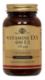 Solgar Vitamine D3 400 UI (10mcg) 250 Gélules