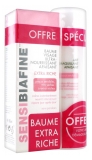 SensiBiafine Baume Visage Ultra-Nourrissant Apaisant Extra Riche 50 ml + Lait Démaquillant Apaisant 125 ml Offert