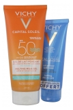 Vichy Ideal Soleil Ultra-Zartes Milch-Gel LSF 50 200 ml + After-Sun Sonnenmilch 100 ml GRATIS