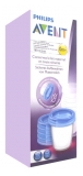 Avent Tarros de Conservación para la Leche Materna Reutilizables 180 ml 0 meses en adelante 5 tarros