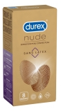 Durex Nude Sans Latex 8 Préservatifs
