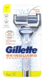 Gillette Skinguard Sensitive Rasoir à Recharge de Lames