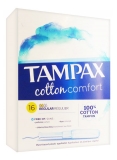 Tampax Cotton Comfort Régulier 16 Tampons