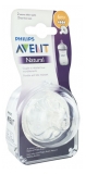Avent Natural 2 Teasts with Fast Flow 6 Months and +