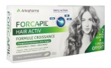 Arkopharma Forcapil Hair Activ Lot de 3 x 30 Comprimés