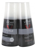Vichy Homme Deodorant Ultra-frisch 24Stdn Spray Packung von 2 x 100 ml