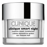 Clinique Smart Night Crème Réparatrice Action sur Mesure Nuit Peau Sèche à Très Sèche 50 ml