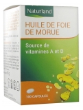 Naturland Ulei de Ficat de Cod 100 Capsule