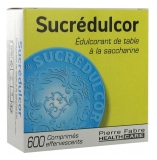 Pierre Fabre Health Care Sucrédulcor Saccharin Tablet Sweetener 600 Compresse Effervescenti