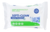 Gifrer Septi-Clean Lingettes Désinfectantes 2en1 Mains et Surfaces 30 Lingettes