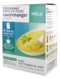 Milical Programme Perte de Poids Purée de Pommes de Terre 4 Sachets