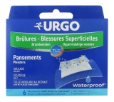 Urgo Superficial Burns and Wounds 6 Waterproof Bandages