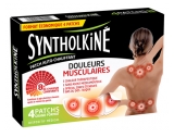 SyntholKiné Lower Back Muscular Pain Heat-Up 4 Patches