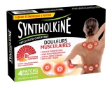 SyntholKiné Parche de Calentamiento Dolores Musculares 4 Parches