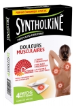 SyntholKiné Parche Calentador para Dolores Musculares de Espalda/Nuca/Hombros 4 Parches