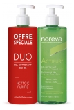 Noreva Actipur Purifying Dermo-Cleansing Gel 2 x 400ml