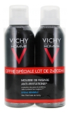 Vichy Homme Rasierschaum Anti-Irritationen Packung von 2 x 200 ml