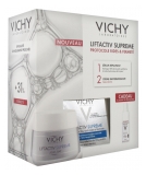 Vichy LiftActiv Supreme Corrective Care and Firmness Dry to Very Dry Skins 50ml + H.A Epidermic Filler Serum 10ml Free