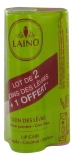 Laino Soin des Lèvres Stick Lot de 2 x 4 g + 1 Stick Offert