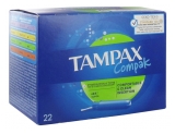 Tampax Compak Super 22 Tampons