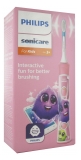 Cepillo de Dientes Eléctrico Philips HX6352/42 Para Niños, Rosa