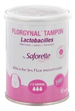 Saforelle Tampón Probiótico Florgynal 12 Normal