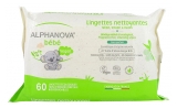 Alphanova Baby Cleansing Wipes Fragrance Free 60 Wipes