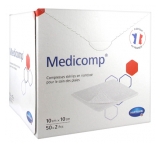 Hartmann Medicomp Tamponi Sterili non Tessuti 10 x 10 cm 50 x 2 PCS