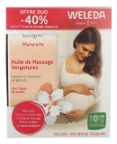 Weleda Maternité Huile de Massage Vergetures Lot de 2 x 100 ml