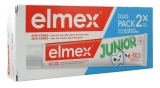 Elmex Pasta do Zębów Junior Zestaw 2 x 75 ml