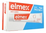 Elmex Dentifrice Anti-Caries Lot de 2 x 125 ml