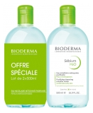 Bioderma Sébium H2O Purifying Cleansing Micelle Solution 2 x 500ml