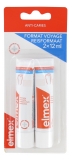 Elmex Anti-Decays Toothpaste Travel Tubes 2 x 12ml