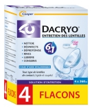 Dacryo Lens Care Set of 4 x 360ml