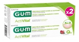 GUM Activital Dentífrico Q10 Lote de 2 x 75 ml
