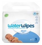 Waterwipes Lot of 5 x 60 Wipes