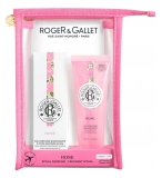 Roger & Gallet Rose Eau Parfumée Bienfaisante 30 ml + Wohltuendes Duschgel 50 ml Offerte