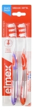Elmex Anti-Caries InterX Brosse à Dents Medium Duo Pack