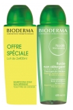 Bioderma Nodé Shampoing Fluide Non Détergent Lot de 2 x 400 ml