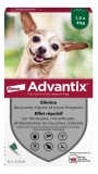 Advantix Kleiner Hund bis 4 kg 6 Pipetten