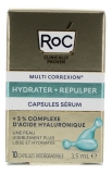 RoC Multi Correxion Hydrater + Repulper Capsules Sérum 10 Capsules