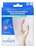 Epitact Prilagodljiva opornica za palec za aktivnost, boleč palec, rizartroza, desna roka