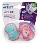 Avent Ultra Air 2 Orthodontic Soothers 18 Months and +