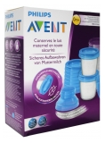 Avent 10 Vasetti di Conservanti per Latte Materno SCF618/10