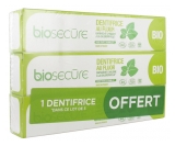 Biosecure Organic Fluoride Toothpaste 3 x 75ml 